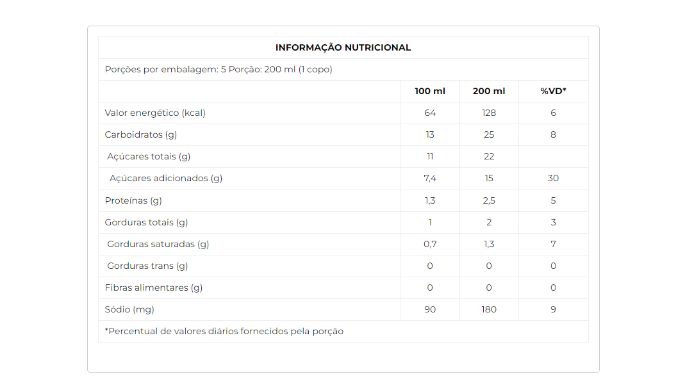Bebida Láctea UHT sabor Morango 1L nutri