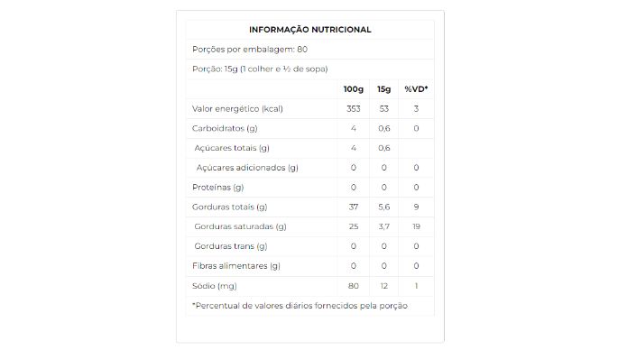 Creme de Leite Pasteurizado 1,2kg nutri
