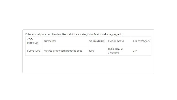 Iogurte grego de coco com pedaços 120g – Moments cliente