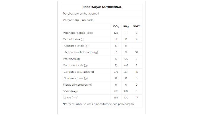 Iogurte integral com preparado de frutas vermelhas 360g nutri