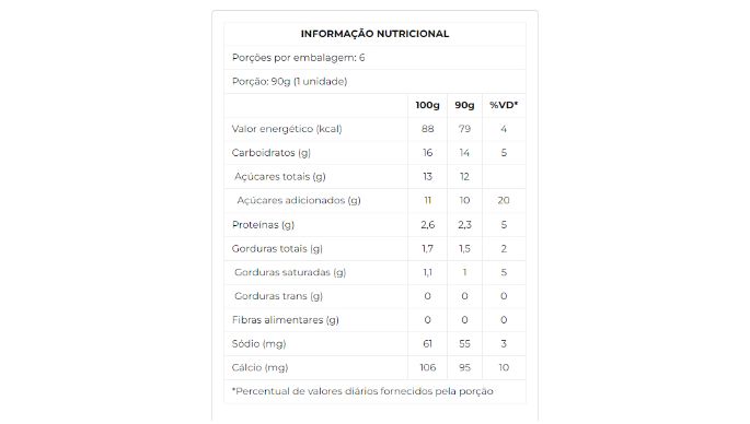 Iogurte parcialmente desnatado com preparado de morango 540g nutri