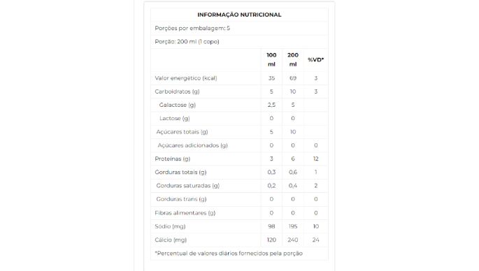 Leite UHT Desnatado Zero Lactose nutri
