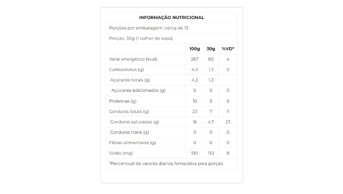 Requeijão cremoso 400g nutri