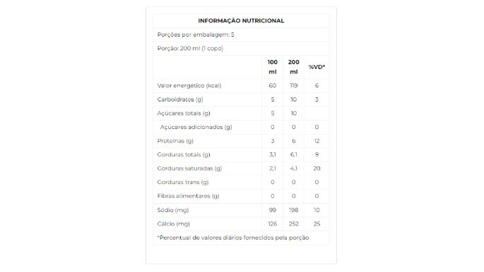 Leite UHT Integral nutri