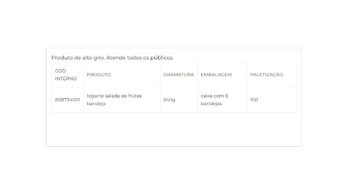 Iogurte parcialmente desnatado com preparado de frutas 540g cliente