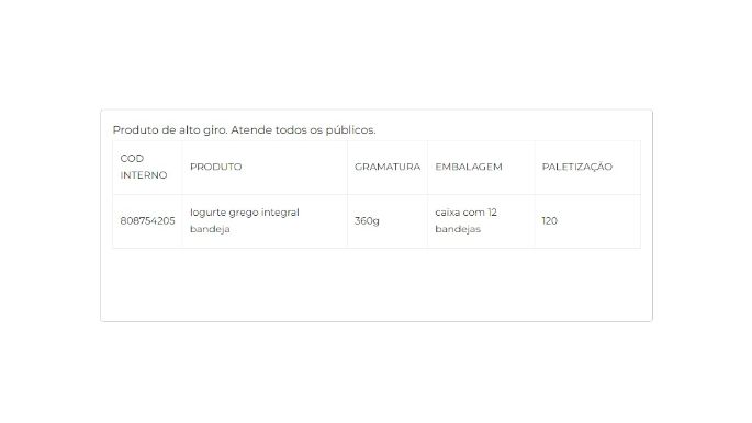 Iogurte integral com preparado de maçã sabor baunilha 360g cliente