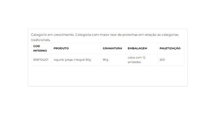 Iogurte grego integral 90g cliente